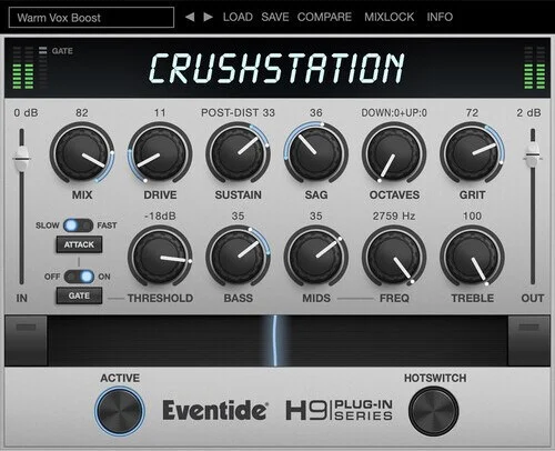 CrushStation  (Download)<br> Overdrive/distortion command center