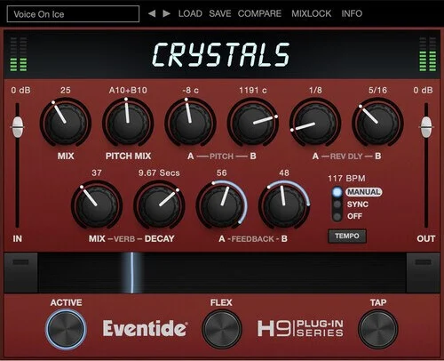 Crystals (Download)<br>Twin Reverse Pitch Shifters & Reverb