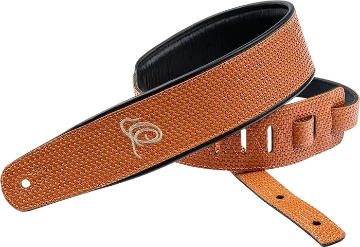 Custom Series 2 3/4" Wide Guitar - Instrument Genuine Leather Strap