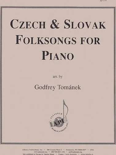 Czech & Slovak Folksongs for Piano