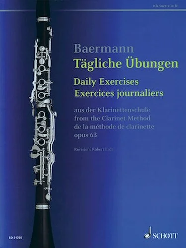 Daily Exercises, Op. 63 - from The Clarinet Method