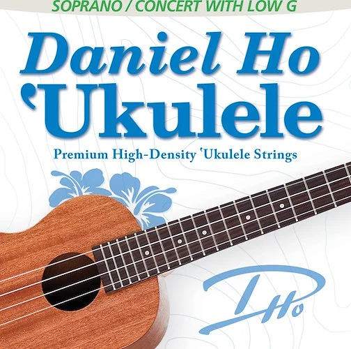 Daniel Ho 'Ukulele Premium High-Density Ukulele Strings: Soprano / Concert with Low G