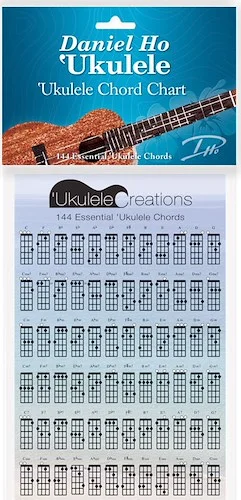 Daniel Ho 'Ukulele: 'Ukulele Chord Chart: 144 Essential 'Ukulele Chords