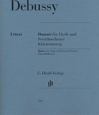 Danses for Harp and String Orchestra - for Piano Reduction