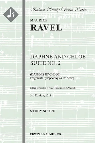 Daphnis et Chloe: Suite No. 2 (3rd Edition)<br>