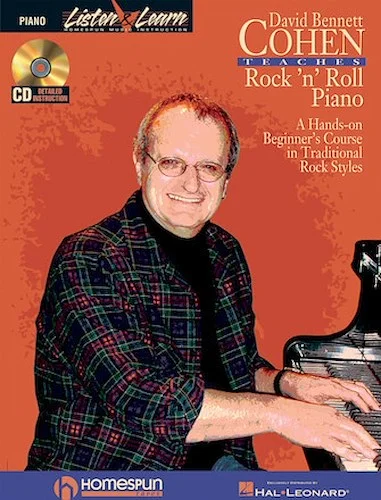 David Bennett Cohen Teaches Rock'n'Roll Piano - A Hands-On Beginner's Course in Traditional Rock Styles