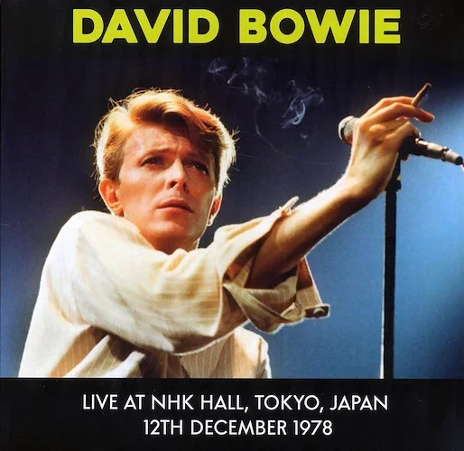 David Bowie - Live At NHK Hall, Tokyo, Japan, 12th December 1978 (ltd. 500 copies made) (pink vinyl)