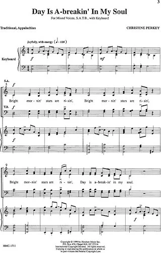 Day Is A-breakin in My Soul