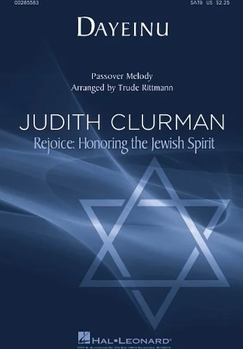 Dayeinu (It Would Have Been Enough) - Judith Clurman - Rejoice: Honoring the Jewish Spirit Series