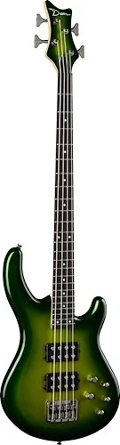 Dean Edge 3 Bass Guitar - Electric Green Metallic Brust