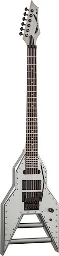 Dean Michael Batio ROCKET Metallic Silver Electric Guitar w/Case
