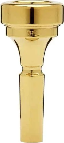 Denis Wick Classic Flugelhorn Mouthpiece, Gold-Plated, 3BFL
