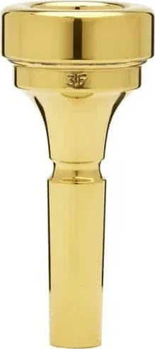 Denis Wick Classic Flugelhorn Mouthpiece, Gold-Plated, 3F
