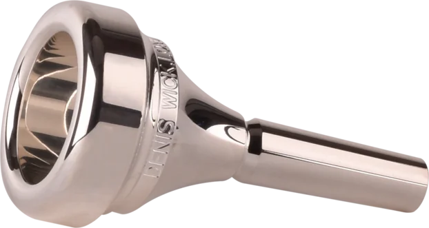 Denis Wick Classic Tuba Mouthpiece, Silver-Plated, 1XL