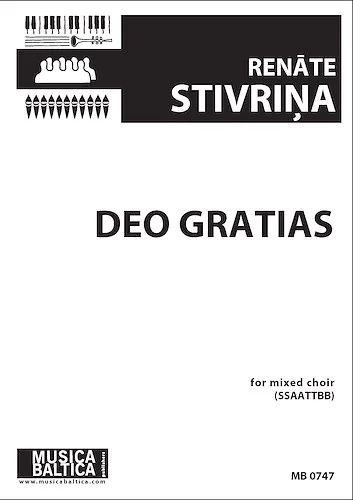 Deo gratias (Mixed Choir)<br>