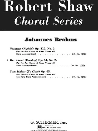 Der Abend Op64 No2 Evening