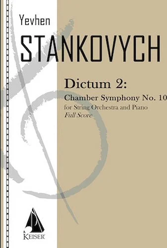 Dictum 2: Chamber Symphony No. 10