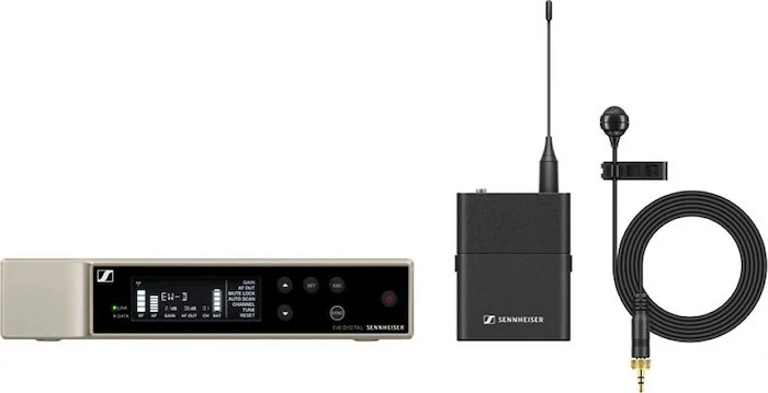 Digital wireless lavalier set