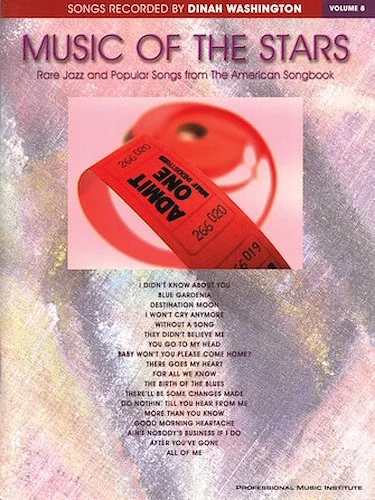 Dinah Washington - Music of the Stars Volume 8