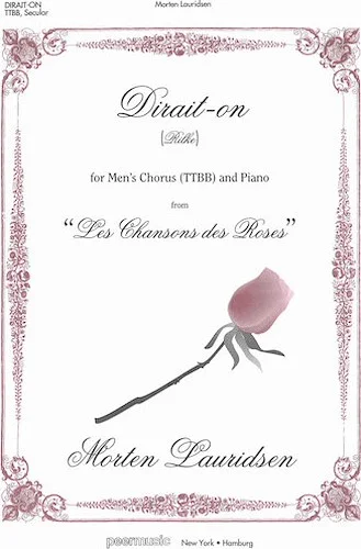 Dirait-on - from "Les Chansons des Roses"