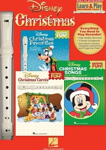 Disney Christmas - Learn & Play Recorder Pack