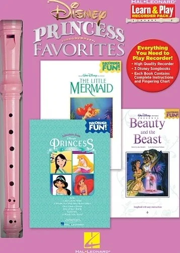 Disney Princess Favorites - Learn & Play Recorder Pack