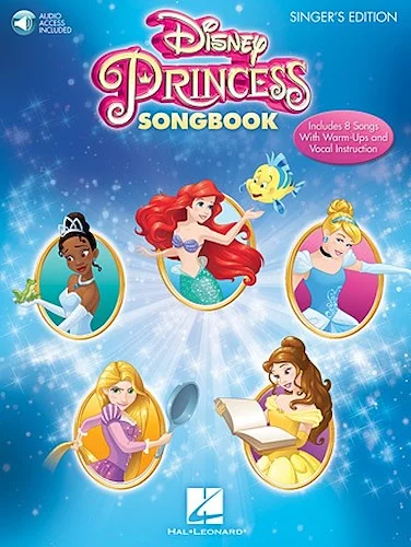 Disney Princess Songbook - Singer's Edition - with Recorded Accompaniments