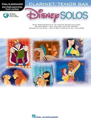 Disney Solos for Clarinet/Tenor Sax