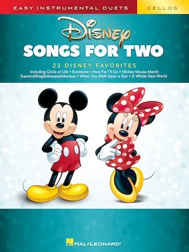 Disney Songs for Two Cellos - Easy Instrumental Duets