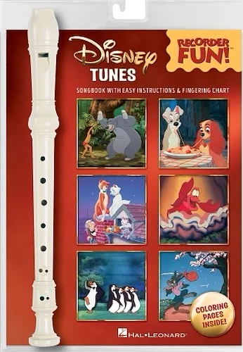 Disney Tunes - Recorder Fun! - Pack with Songbook and Instrument