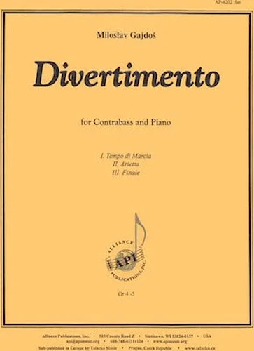 Divertimento For Cbs & Pno