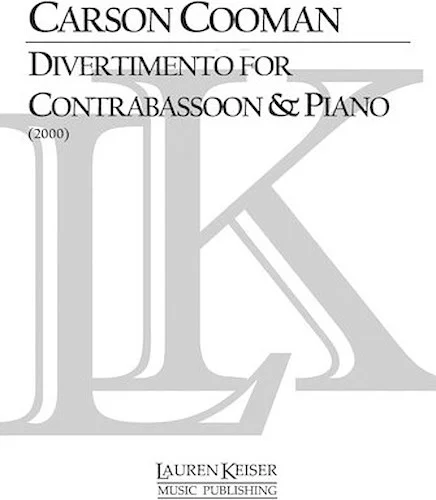Divertimento for Contrabassoon and Piano