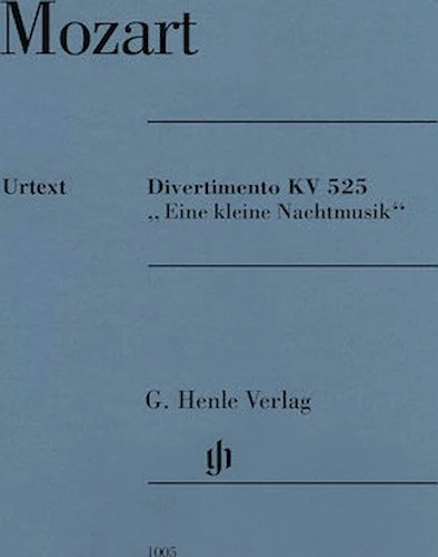 Divertimento K525 "Eine kleine Nachtmusik" - String Quartet and Double Bass; or Chamber Orchestra