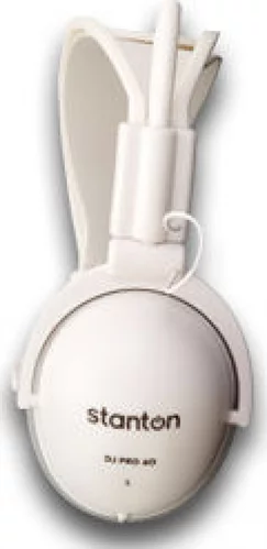 DJ Pro Series Lightweight Stereo Headphones (White)