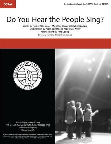 Do You Hear the People Sing? - (from Les Miserables)