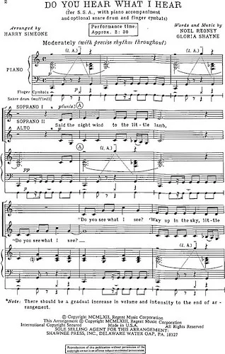 Do You Hear What I Hear?