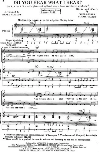 Do You Hear What I Hear?