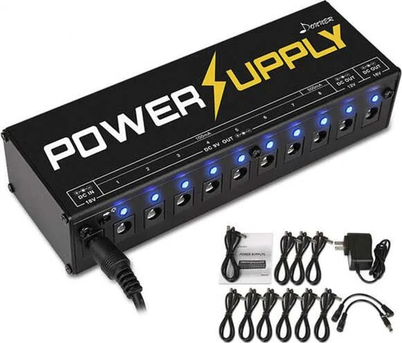 DONNER DP-1-10 OUTLET GTR PEDAL POWER SUPPLY