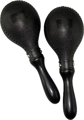 Double Black Plastic Maracas