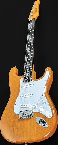 Oscar Schmidt OS-300-NH-A Double Cut Electric Guitar. Natural Finish