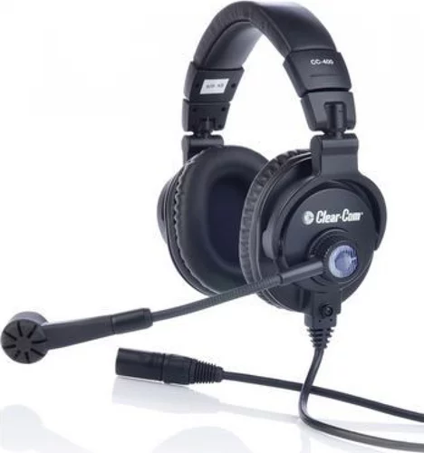 Double-Ear Headset with XLR-4 Connector