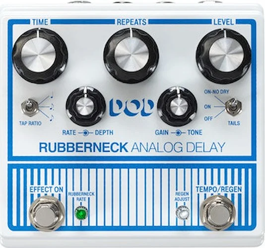 Digitech DOD-RUBBERNECK Rubberneck Analog Delay Pedal