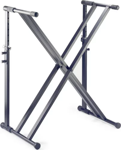 Double X-shaped keyboard stand