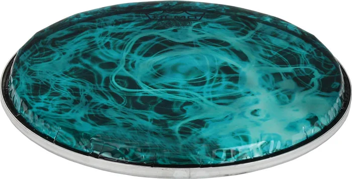 Doumbek Drumhead, R Series, Skyndeep Clear Tone, 10 Diameter, 1/2 Collar, Wide Hoop,