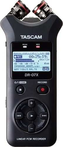 DR-07X - Stereo Handheld Digital Audio Recorder & USB Audio Interface