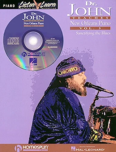 Dr. John Teaches New Orleans Piano - Volume 3