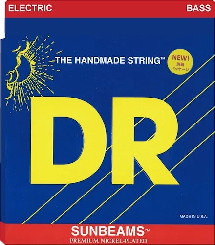 DR Strings NMR5-45 Sunbeams Nickel Plated Bass Strings (5 String). 45-125