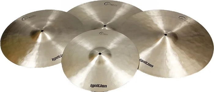 Dream Cymbals IGNCP4 Ignition 4 Piece Cymbal Pack. 14"/16"/18"/20"