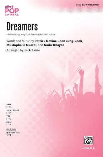 Dreamers<br>Recorded by Jung Kook featuring Fahad Al Kubaisi