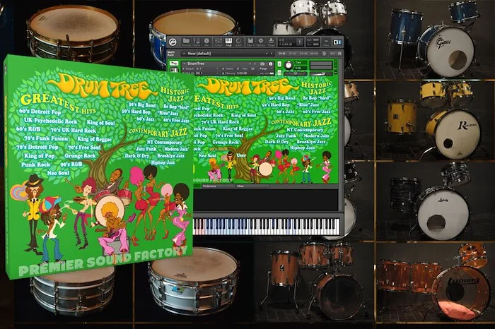 Drum Tree (Download)<br>Super high resolution drum library